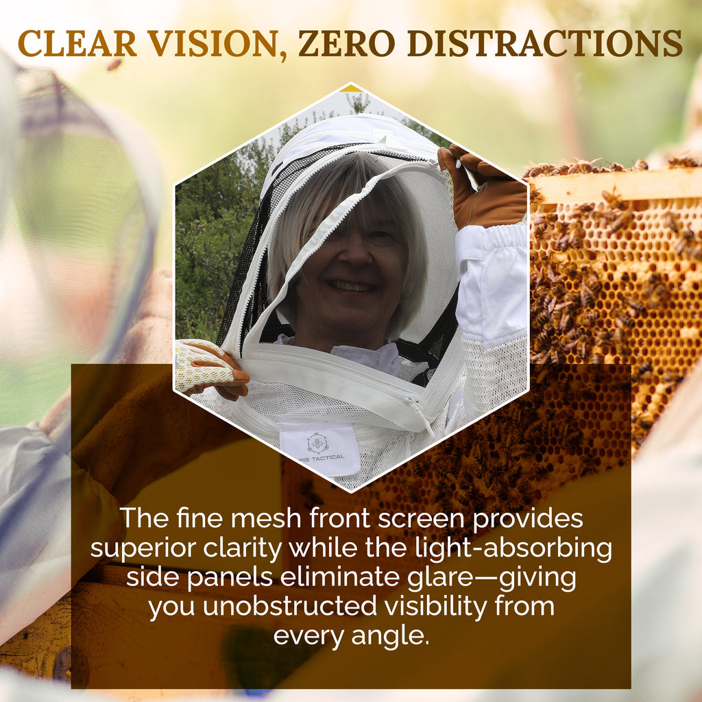 Apis Tactical PRO Beekeeping Fencing Veil